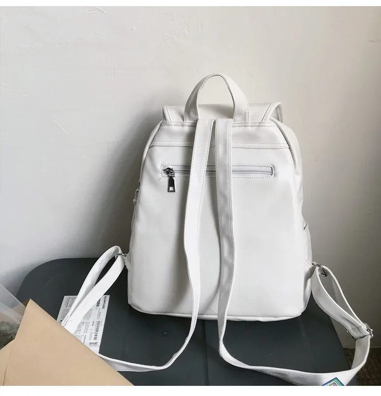 Mochila Feminina Para notebook Grande Couro Mochila Feminina Повседневный непромокаемый большой черный рюкзак для женщин роскошный из искусственной кожи