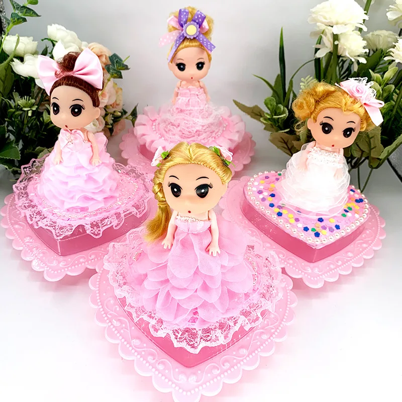 

Children Hand-created Play Dough Diy Beautiful Princess Jewelry Box Clay Storage Box Parent Puzzles for Kids Gifts for Children