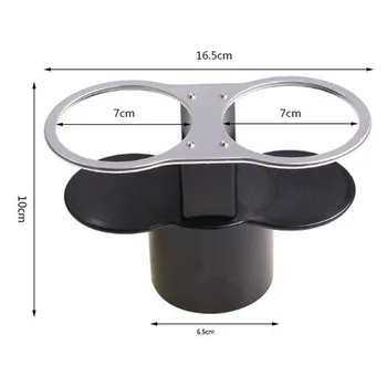 

ABS Dual Cup Parts Stand Accessories 1x Seat Seam Drink Travel Storage