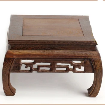 

Red Wood Carving Long Square Vase Goods Of Furniture For Display Rather Than For Use Base Chicken Wings Woodiness Flowerpot