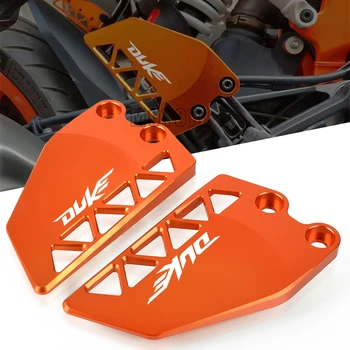 

For KTM 125/250/390 Duke 2017-2019 2018 Motorcycle Aluminum Foot Peg Protector Front Heel Protective Cover Brake Cylinder Guard