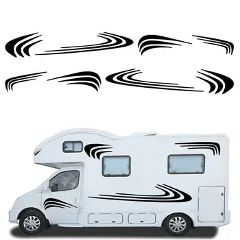 

Van Car sticker RV Decals 1 set Accessories Decoration Car Stripes Vinyl
