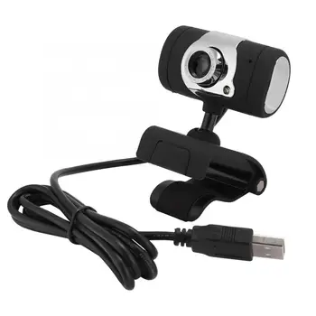 

Notebook Computer Camera USB Clip Base 640 x 480 High-Definition Built-in Sound-Absorbing Microphone