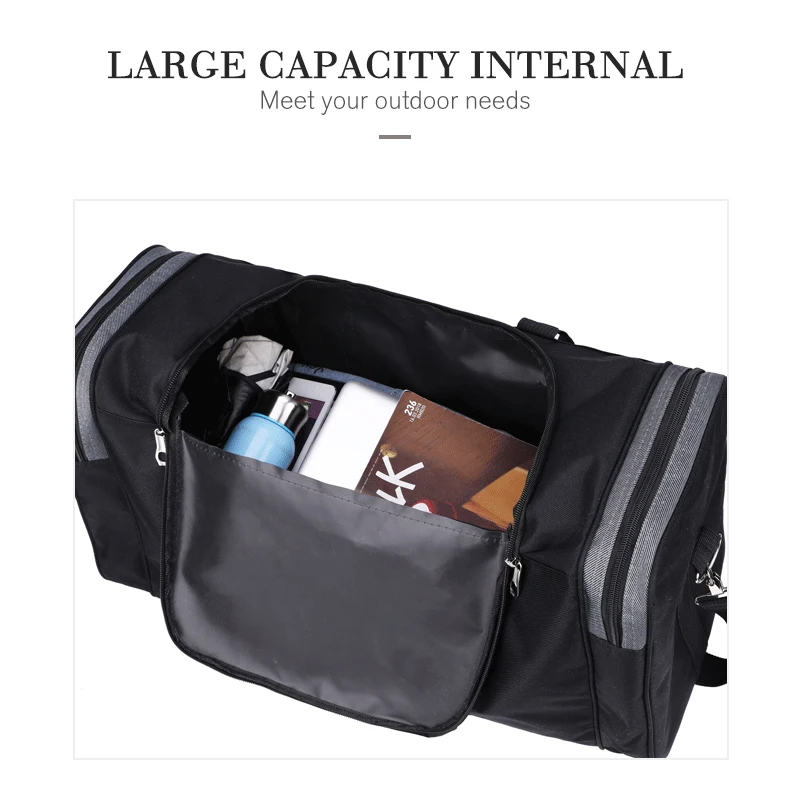 Большая вместительная модная дорожная сумка для мужчин и женщин, сумка для выходных, Большая вместительная нейлоновая переносная дорожная сумка для переноски багажа XA156K