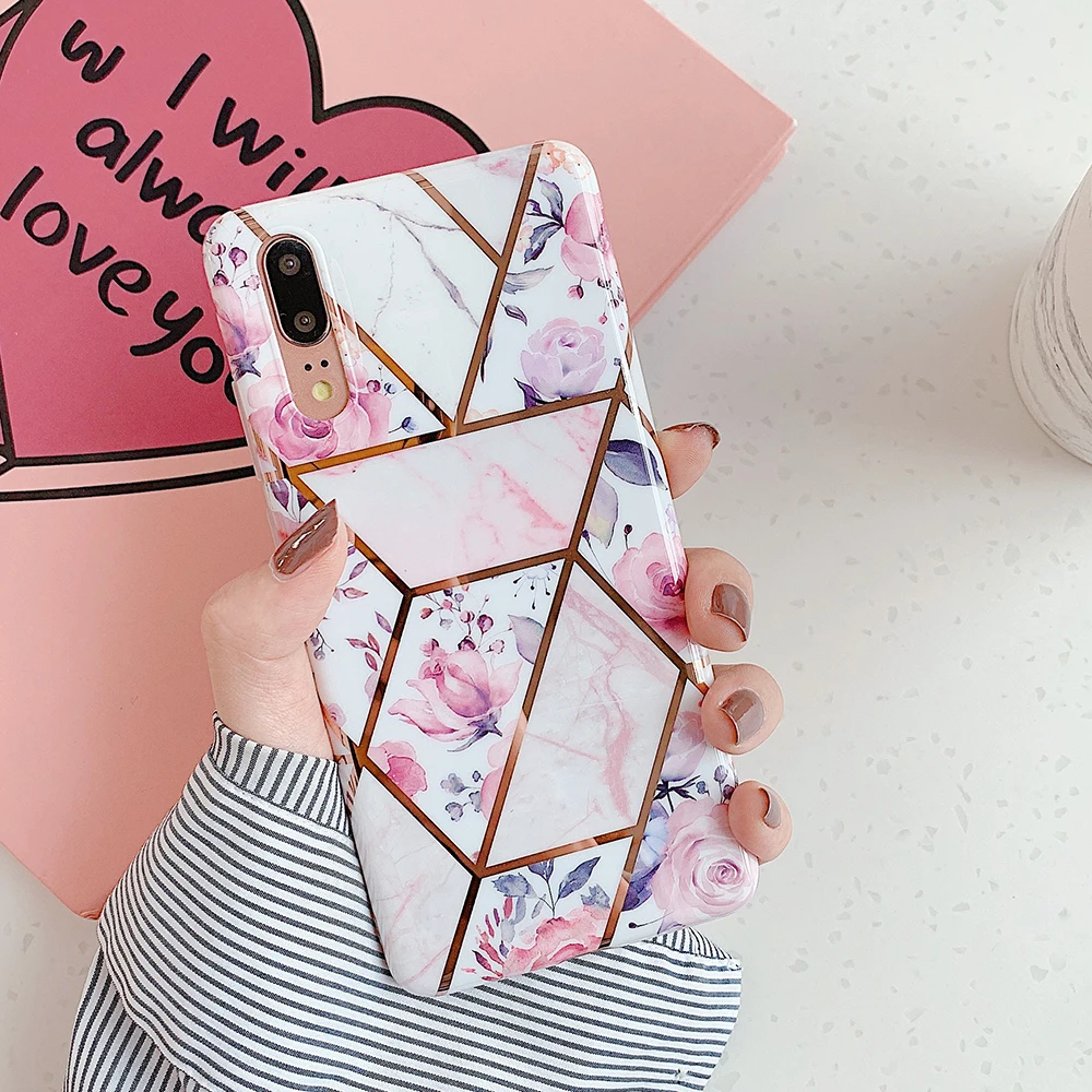 Чехол LOVECOM для Huawei P20 P30 P40 LIte Pro Mate 20 30 Lite мягкая задняя крышка телефона IMD|Бамперы| |