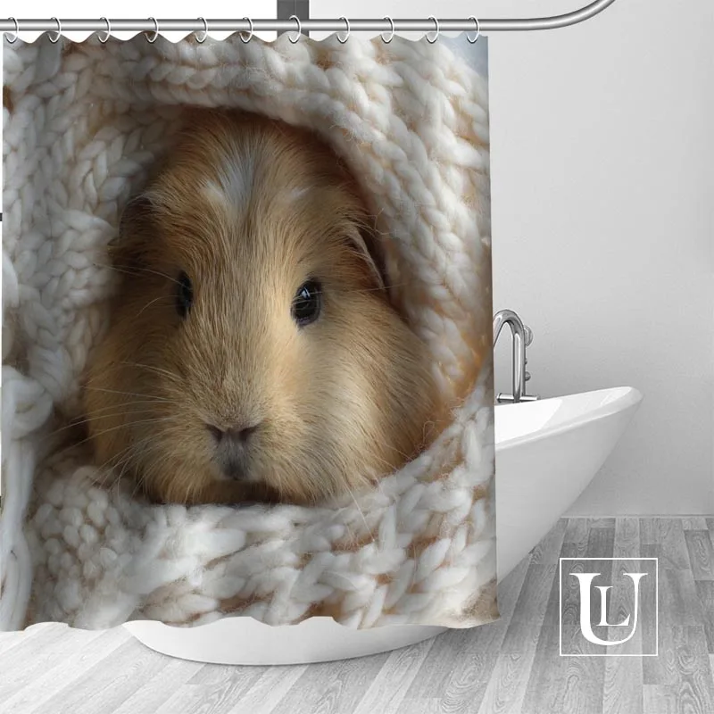 CustomguineapigShowercurtainMultisizeShowercurtainincludes12