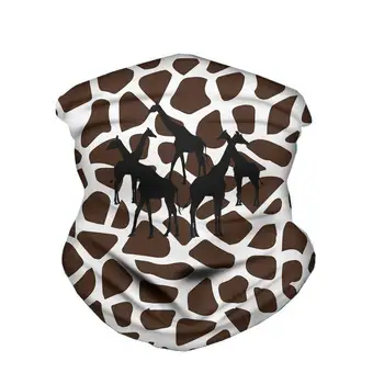 

HYCOOL Fashion Women Men Scarf Face Mask Animal Giraffe Dolphin Print Balaclava Casual Outdoor Walking Anti-Sun Magic Headband