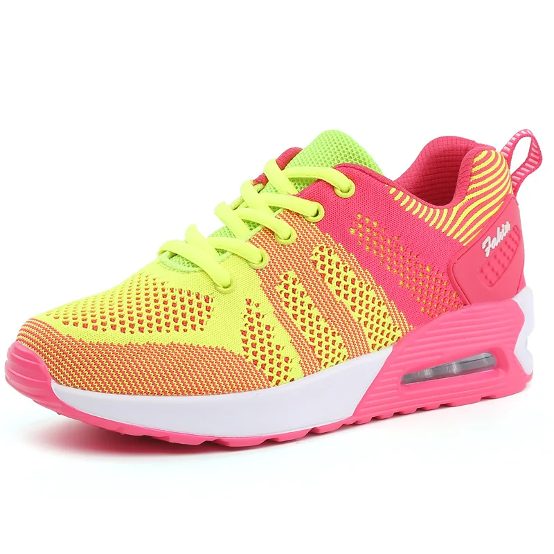 

Summer Korean-style Athletic Shoes Women's Running Shoes Lightweight Punched Sheet Surface Students Air Cushion Shoes Casual Sho