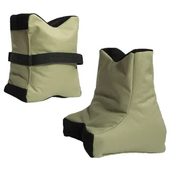 

25Pc/set Tactical Shooting Rear Gun Rest Bag Set Front Rear Rifle Target Hunting Bench Unfilled Stand