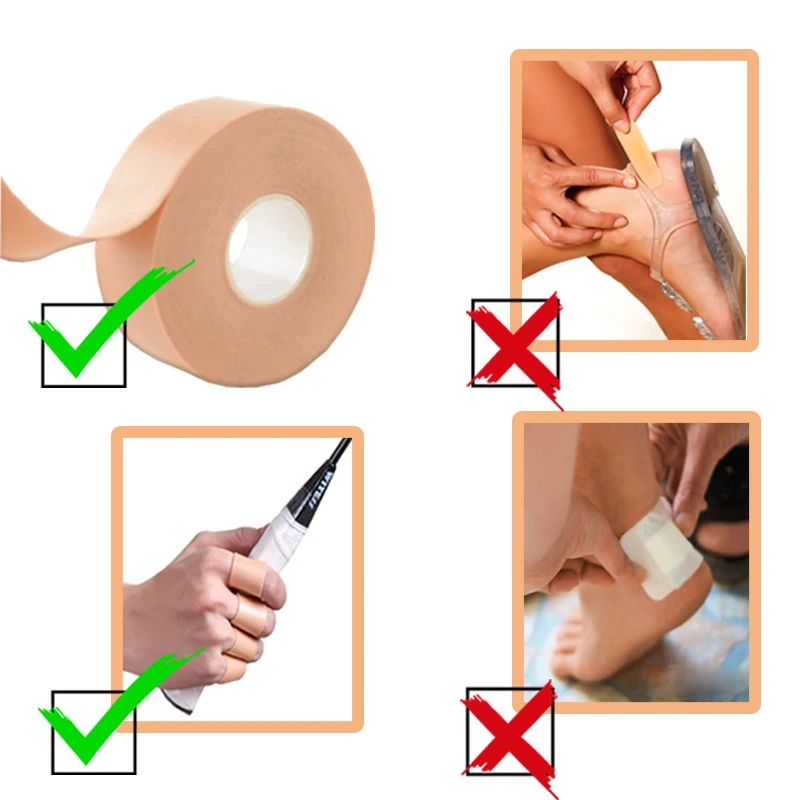 Multi-functional Bandage Medical Rubber Patch Tape Self-adhesive Elastic Wrap Anti-wear Waterproof Heel Sticker Foot Pad Patch