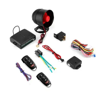 

One-Way Car Burglar Alarm Mobile Phone App Control Alarm Sound And Light Alarm Anti-Hijacking Alarms