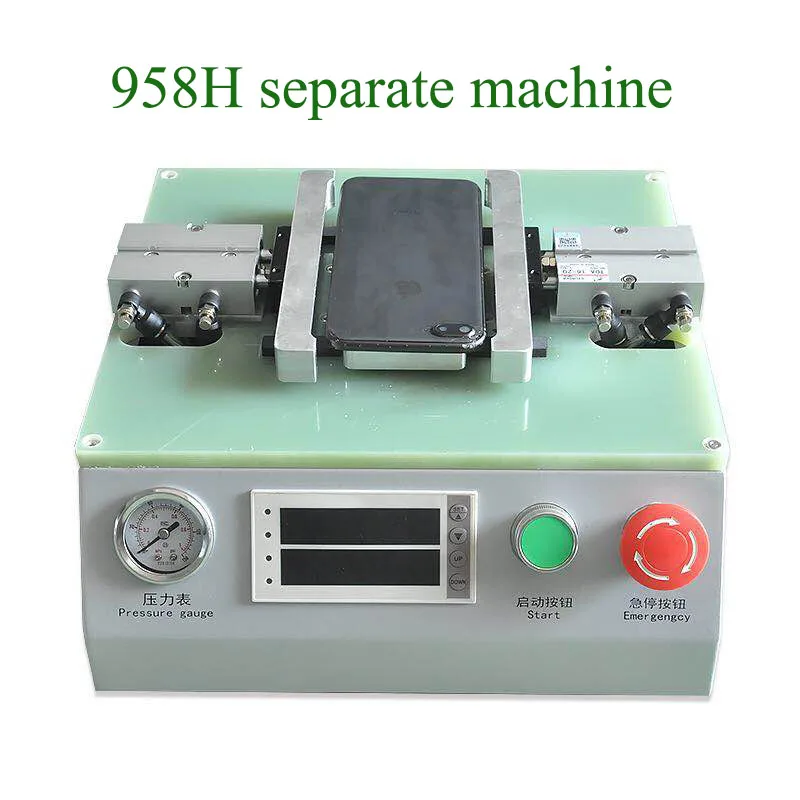 UYUE 958H Мини сепаратор задней крышки для 8 P Plus X 4 7 дюйма машина удаления 300 Вт |