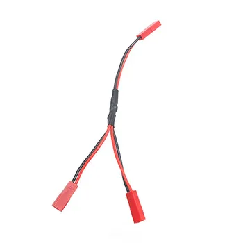 

Hot TRX4 ESC Power Supply Y Type JST Female Shunt Line 2 In 1 for 1/10 RC Crawler Car Traxxas