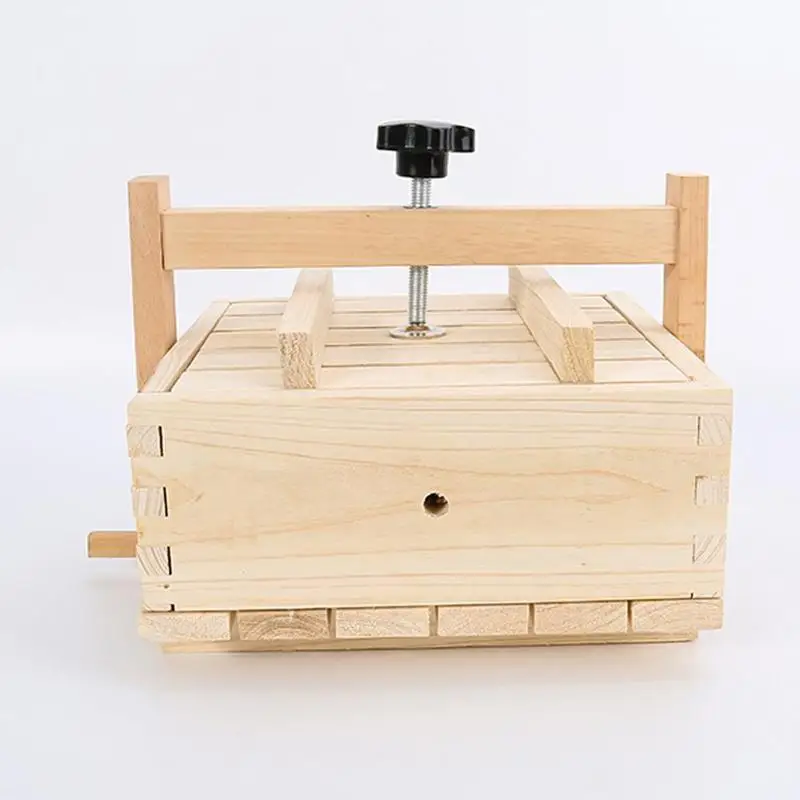 Wooden Tofu Press Anise and Green