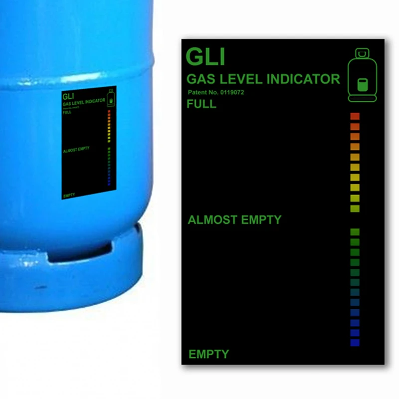 Портативный магнитный датчик пропан Бутан LPG топливный бак для Газа Индикатор уровня бутылки 1 шт. газовый бак Индикатор уровня Бутановая бутылка