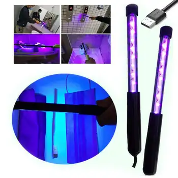 

Portable Sterilize UV-C Light Germicidal UV Lamp Home Handheld Disinfection for Household Wardrobe Hotel Toilet Car Area