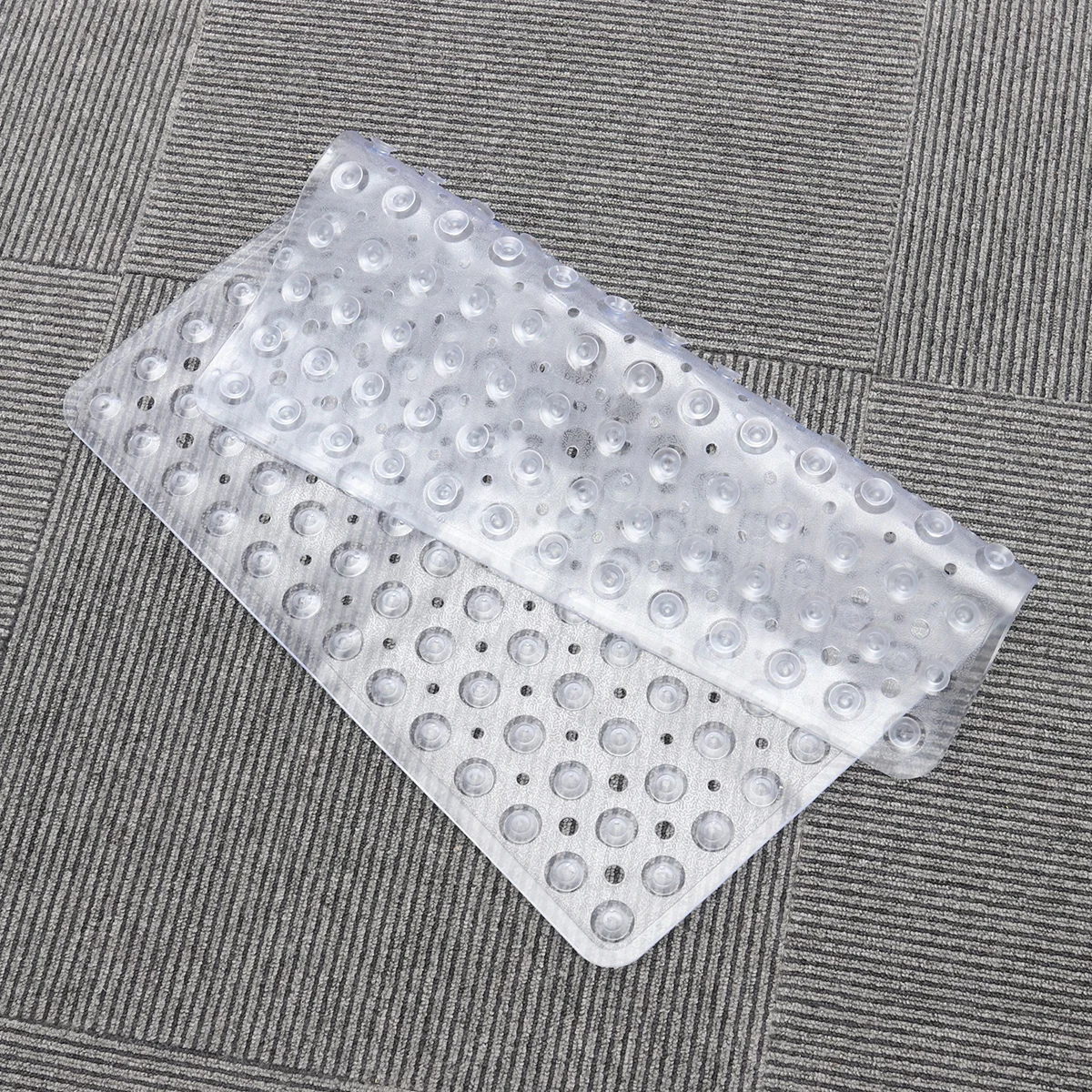 Нескользящий коврик для ванной, квадратный коврик для ванной, защитные коврики для душа, ПВХ Антибактериальный Противоскользящий коврик для ванной комнаты