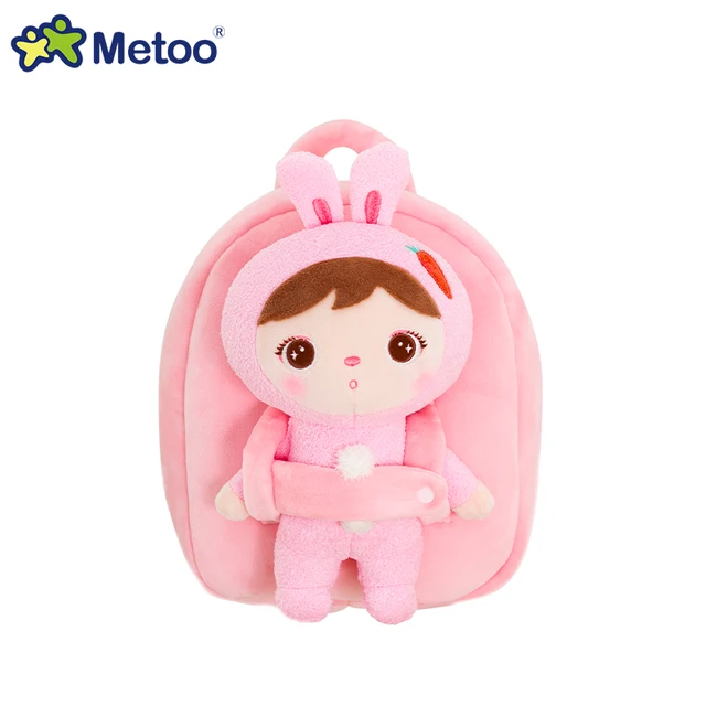 27cm Plush Backpack Metoo Doll Plush Toys For Girls Bbay Cute Lion Stuffed Animals For Kid School Shoulder Bag In Kindergarten