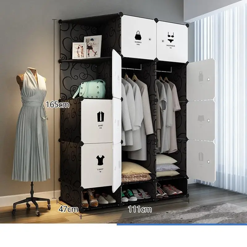 Per La Casa Placard Meuble Armoire Range Garderobe Closet Mueble De Dormitorio Guarda Roupa мебель для спальни шкаф - Цвет: Number 9