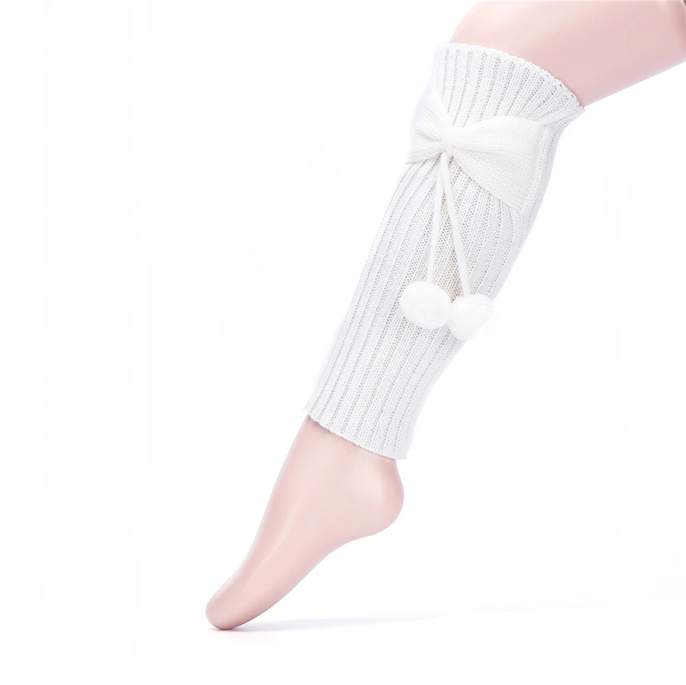 1 пара гетры с высоким голенищем, теплые чулки, носки из акрилового волокна, зимние детские носки 7*28 см, защищают ваши ноги
