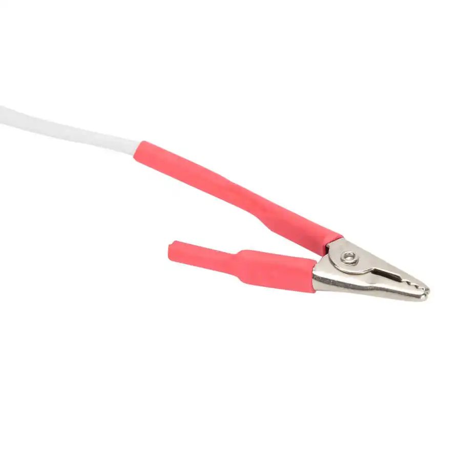 Clip Electrode Wires Cable 20pcs / bag TENS Unit Physiotherapy Machine Yellow Massager Treatment Electrode Cable Electrode Lead Wires Charging Cable