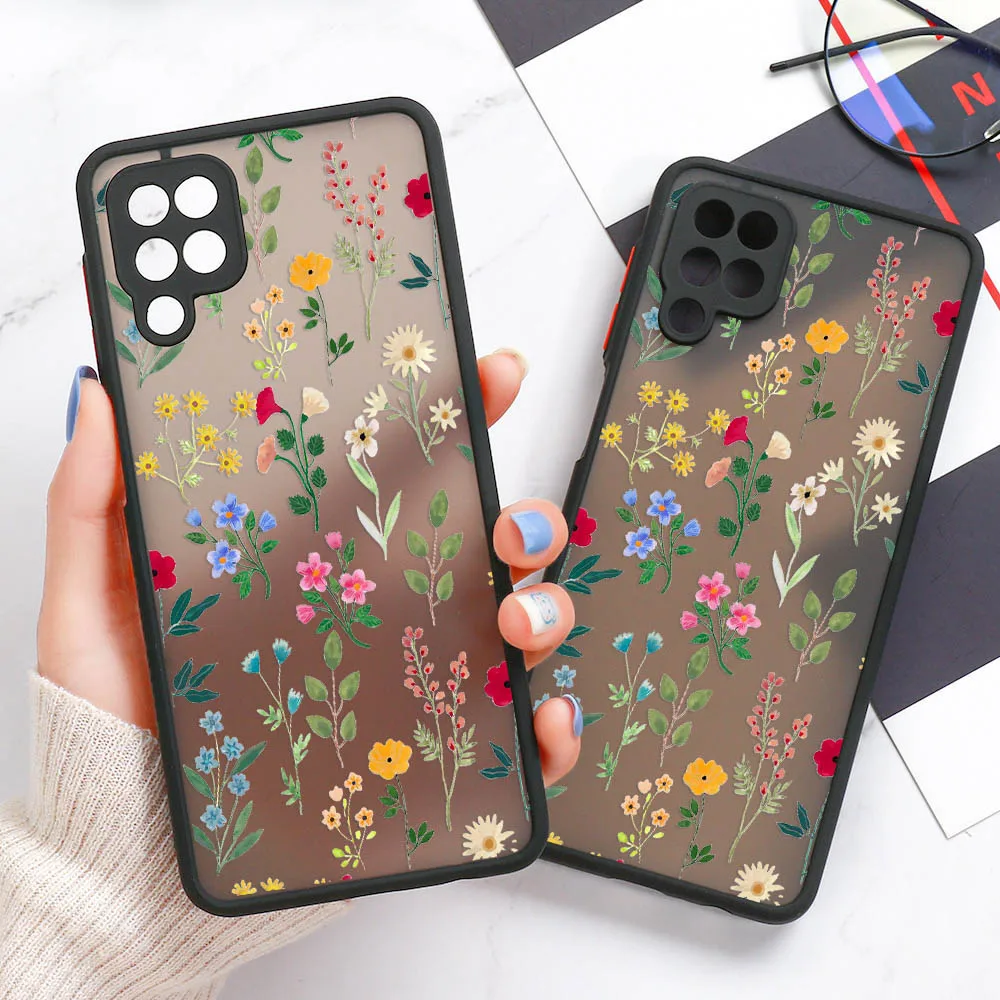A32 Case For Samsung A51 Case Hard PC For Samsung S20 FE S21 Ultra Plus A72 A52 A50 A71 A31 A70 A42 A21S A12 A20S A30 A20 Covers