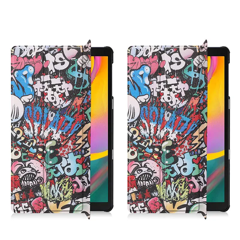 Case for Samsung Galaxy Tab A SM-T510 SM-T515 T510 T515 Tablet cover Stand Case for Tab A 10.1'' tablet case