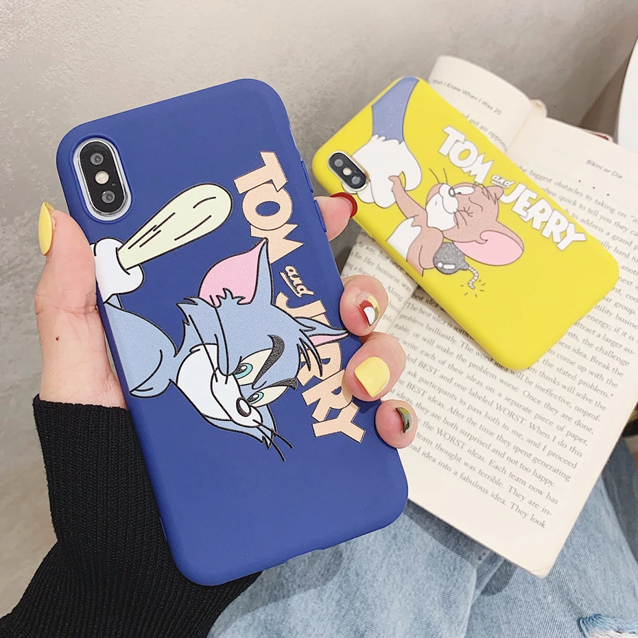 Tom Jerry Cute Case for Huawei P20 P30 Lite Pro Honor 8X 10 View 20 9 8 9X Mate Nova 4 3 3i 4e 3e Cartoon Phone Cover |
