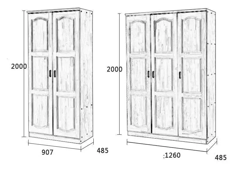 D Zenleyici Yatak Odasi Mobile Per La Casa Madera Ретро деревянный шкаф Mueble De Dormitorio мебель для спальни шкаф