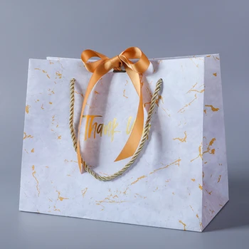 

10pcs European creative pink marble style square box wedding gift bag candy chocolate box wedding party gift box