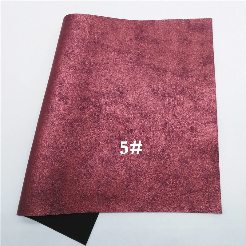 5 Glitterwishcome 21X29 см A4 размер винил для бантов металлик искусственная ткань, синтетическая кожа искусственная кожа листы для бантов, GM566A - Цвет: 5
