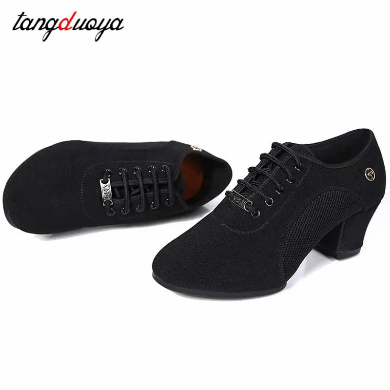 Woman's Latin Ballroom Dance Shoes Soft Sole Cloth Women Tango
