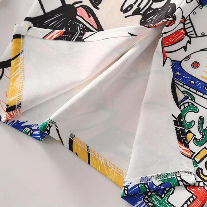 New spring 21 colors High Waist Cartoon Mickey Skirt Print Knee Length Skirts Women Harajuku Stretchy Pencil Skirt yy203