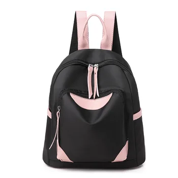 

2019 new backpack for women college student bag wind travel simple Oxford cloth casual backpack bookbag mochila feminina