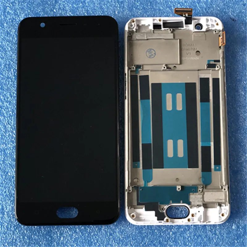 

Original For 5.2" OPPO A57 Axisinternational LCD Display Screen With Frame+Touch Panel Screen Digitizer For OPPO A57 Display