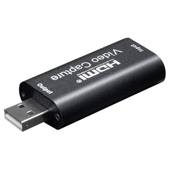 

Plug And Play HDMI To USB HD Acquisition Playback VCR Player Adapter Video Card Live Streaming Office Game Home