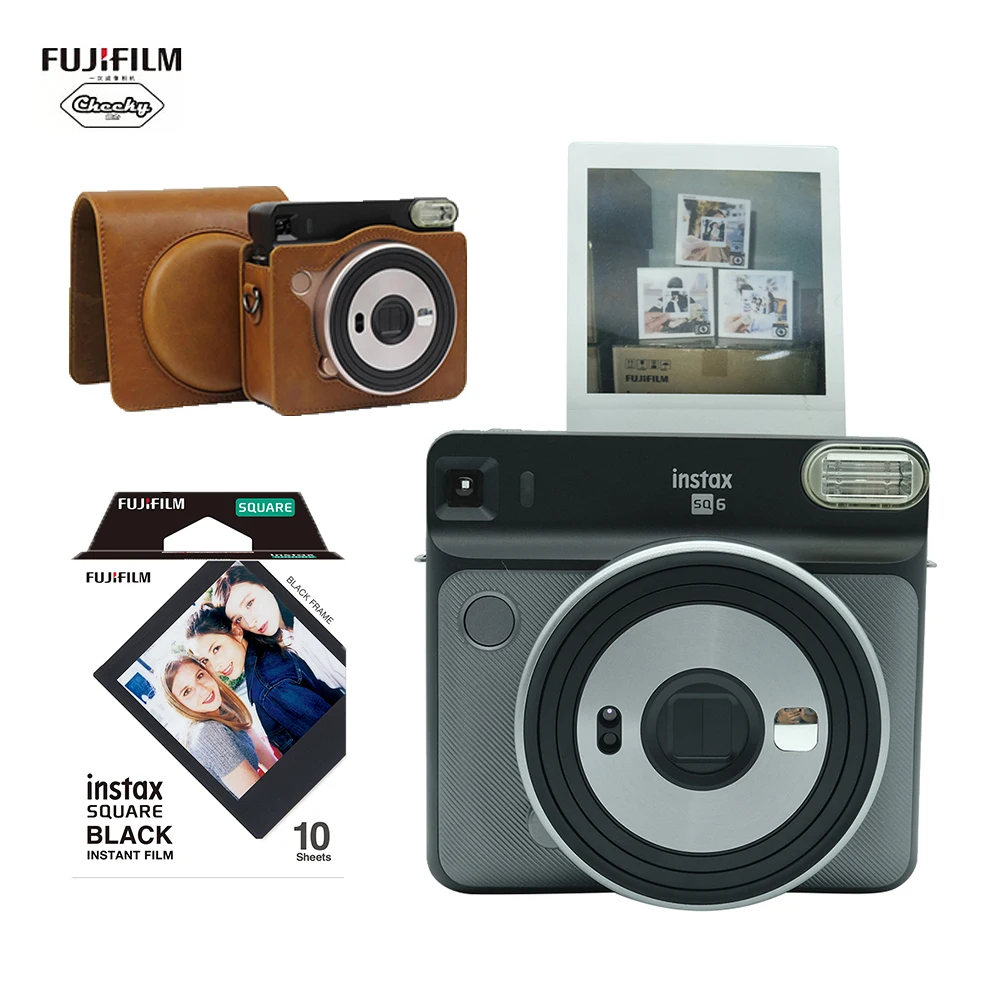 Камера Fujifilm Instax Mini SQ6 мгновенная фотокамера Fuji новогодний подарок + 10 листов