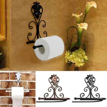 

Self Adhesive Roll Holder Toilet Paper Holder Metal, No Drilling Required, 3M Strong Adhesiveness and Waterproof