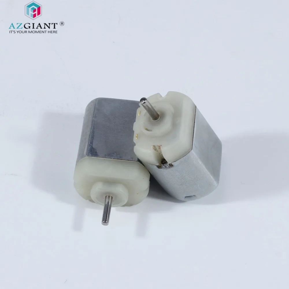 

AZGIANT FC140 micro motor without gear rear output shaft carbon brush flat motor car rear view mirror door lock motor 12V