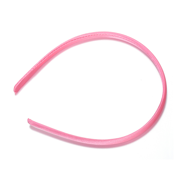 9mm Solid Satin Headband Base Hair Hoop Bands For DIY Kids Girls Hair Jewelry Making Bow Headwear Head Hoop Accessories