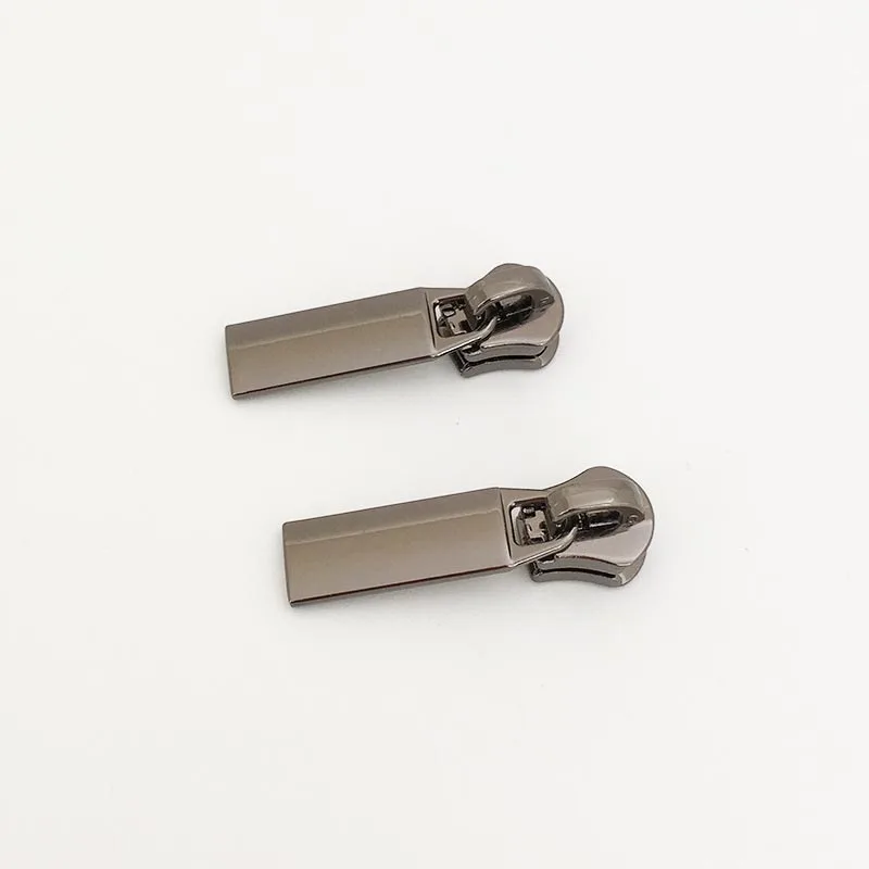 gunblack-5pcs Meetee Экологичные ползунки на молнии для 5# металлическая пуховая куртка на молнии сумка на молнии комплекты для ремонта DIY аксессуары - Цвет: gunblack-5pcs
