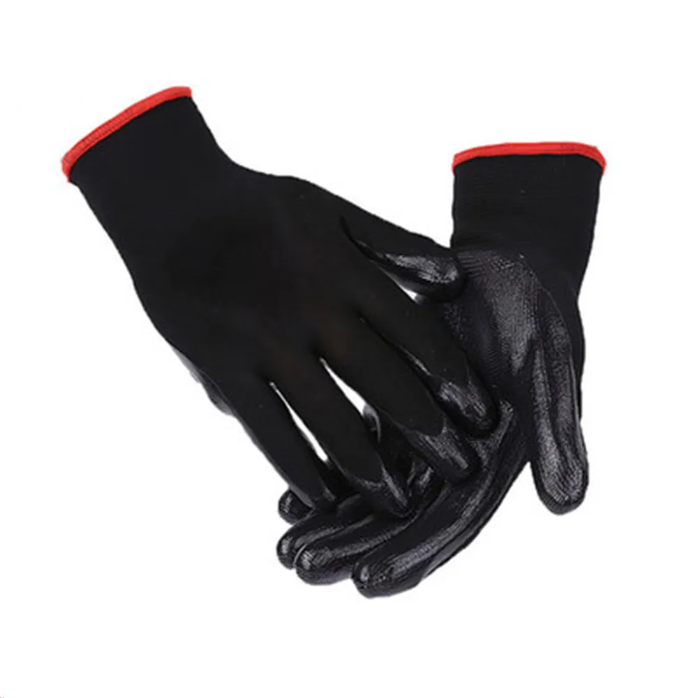 High Quality Work Gloves Safety Equipment Man Driving Glove Mining Safety Wear Resistant Rubber Gloves