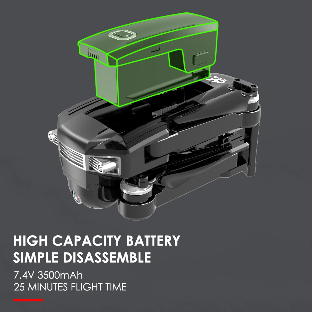 X8 складной Профессиональный бесколлекторный Дрон с двойной камерой 4K HD 5G gps WiFi FPV широкоугольный Радиоуправляемый квадрокоптер Вертолет игрушка SG906