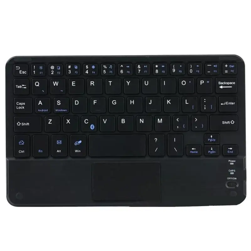 Bluetooth Keyboard for Tablet Mini Bluetooth Keyboard Bluetooth Keyboard Wireless Mini Office Mobile Tablet 7//8 inch Black