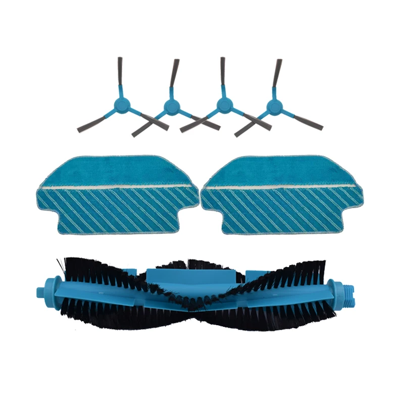 

Replacement Roller Brush Mop Pads Cloth Side brush Kits for Cecotec Conga 3490 Robotic Vacuum Cleaner Spare Parts