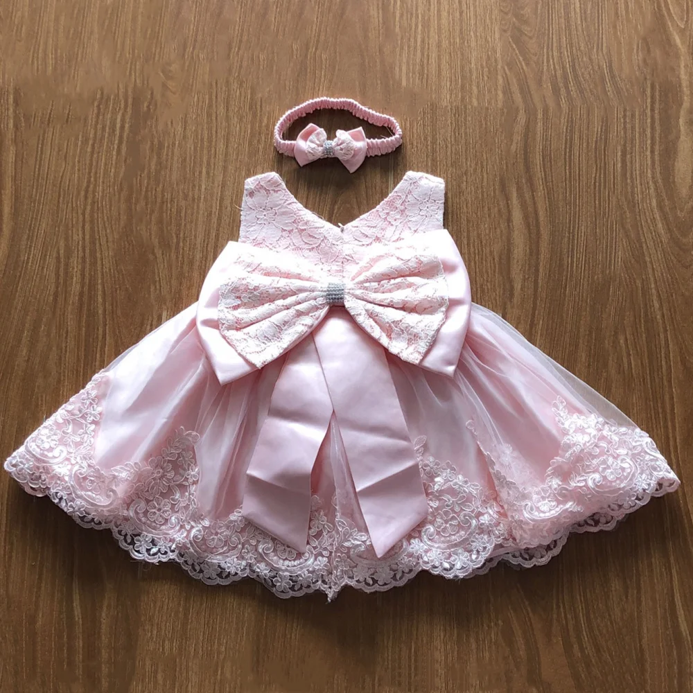 Baby Girls Clothing Dress Flower Christening Gowns Baptism Clothes