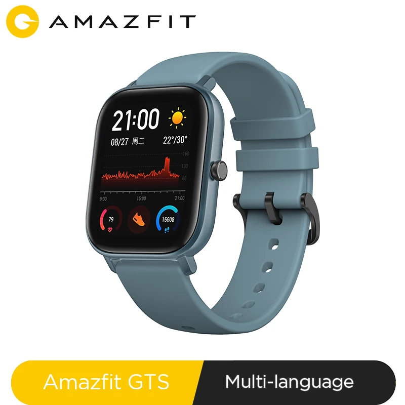  Global Version Amazfit GTS Smart Watch 5ATM Waterproof Swimming Smartwatch  14Days Battery Music Co - 4000238266488