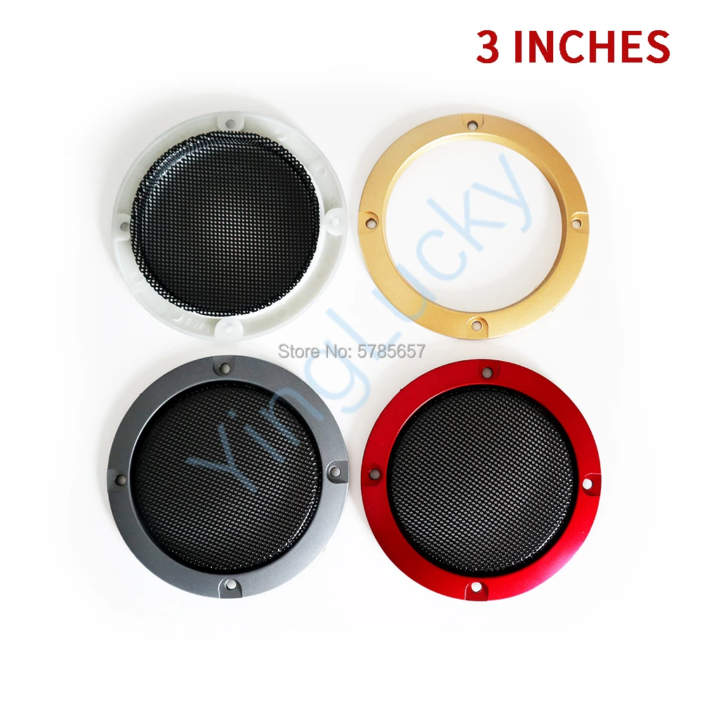 Arcade cabinet 3 inch speaker net Cover Round Speakers Protective Cover Mesh Net Grille speaker net grill 2pcs for arcade game machine Accessories