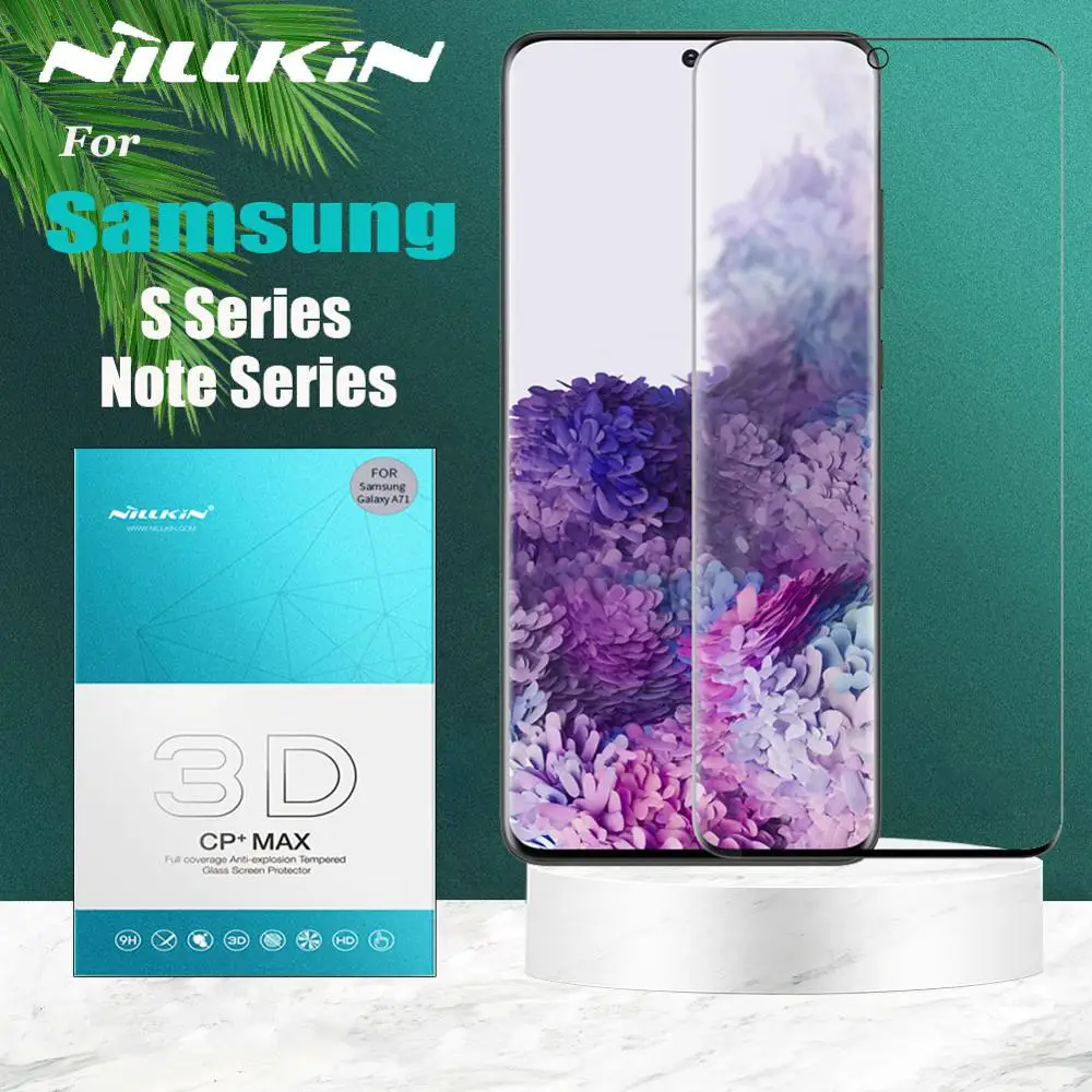 Закаленное защитное стекло Nillkin 3D для экрана Samsung Galaxy S20 Ultra S10 S9 S8 Plus Note 20 10 9 8 Plus|screen