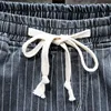 Plus Size 5XL 6XL 7XL Men's Striped Short Jeans 2022 Summer New Fashion Advanced Stretch Casual Denim Shorts Pants Male Brand ► Photo 3/6
